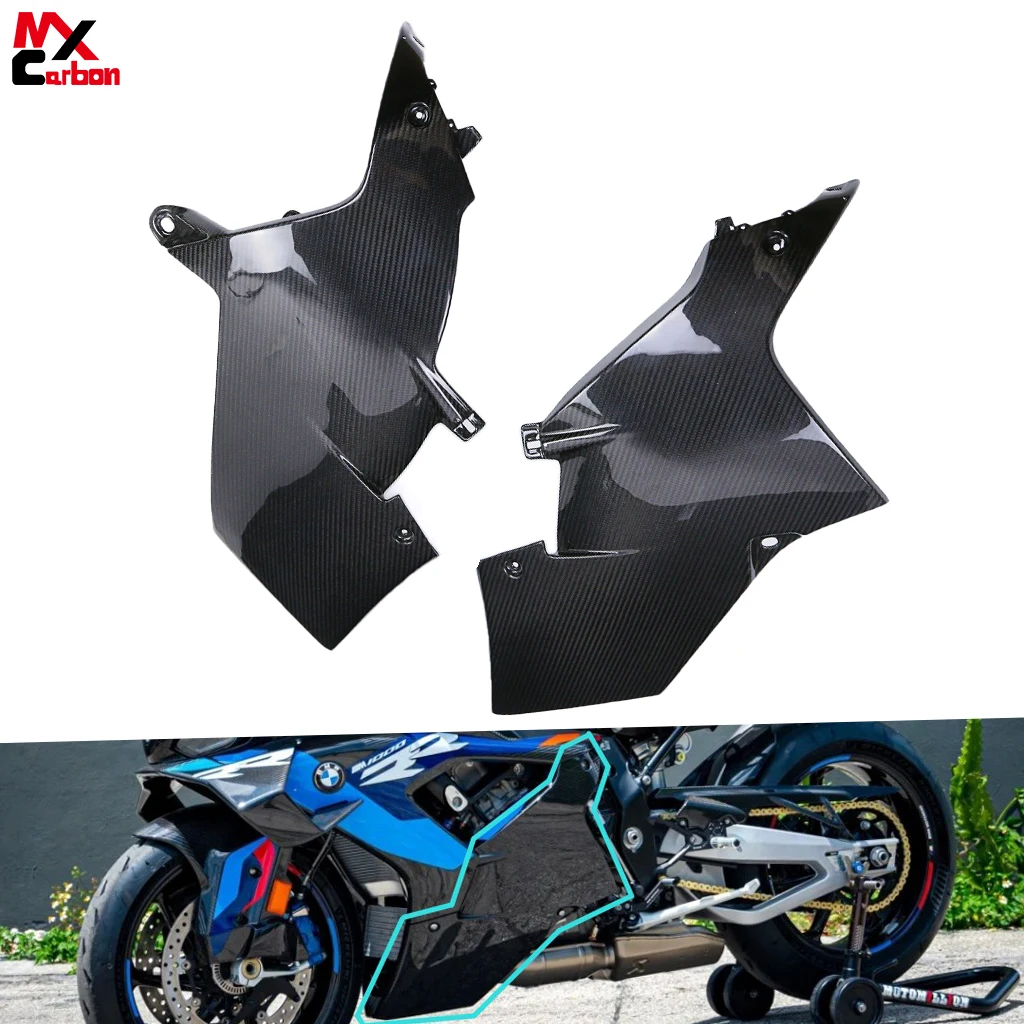 

Motorcycle Belly Pan Side Panels Accessories for BMW M1000RR 2023 Real Carbon Fiber Side Panels Cover Fairing