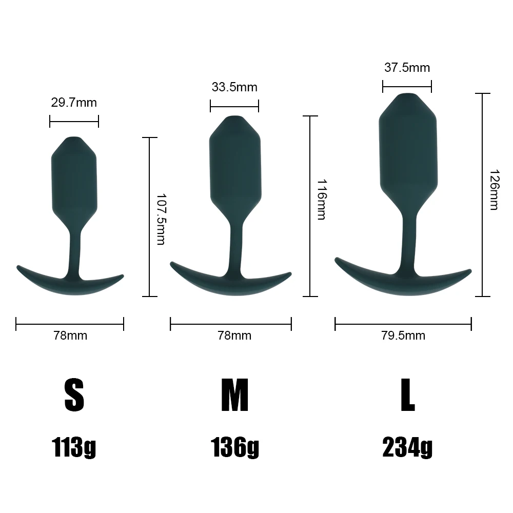 Con gravità sfera in acciaio Butt Plug giocattoli del sesso anale per gli uomini ano dilatatore massaggiatore della prostata donne l stringere medico_voghion.com