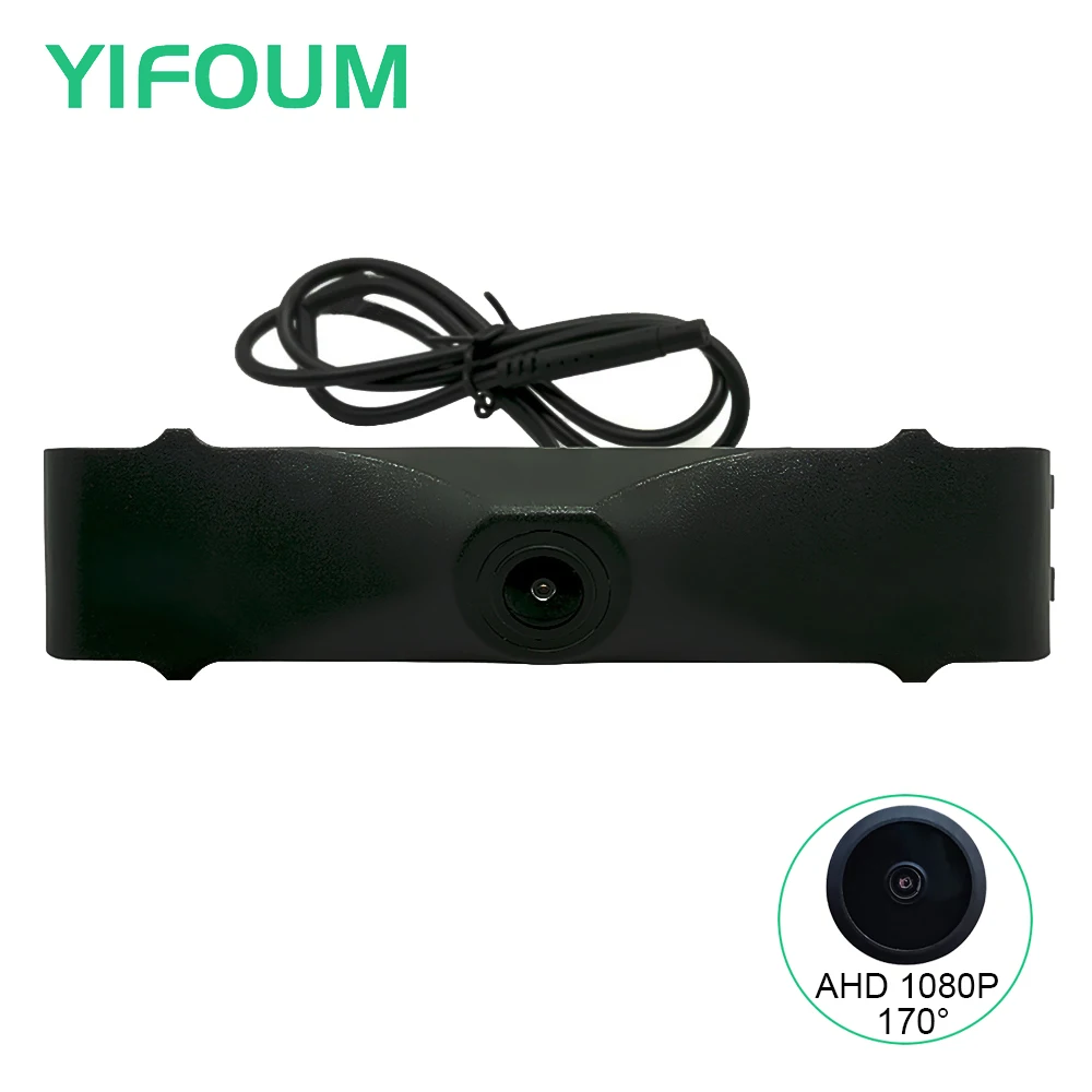 

AHD 1080P Fisheye CCD Car Front View Parking Positive Logo Camera For Audi A6 A6L 2016 2017 2018 2019 2020 2021 Night Vision