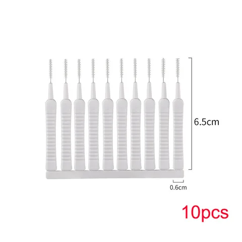 Shower Head Cleaning Brush White Small Brush Pore Gap Clean Anti-clogging Nylon For Kitchen Toilet Phone Hole Brushes