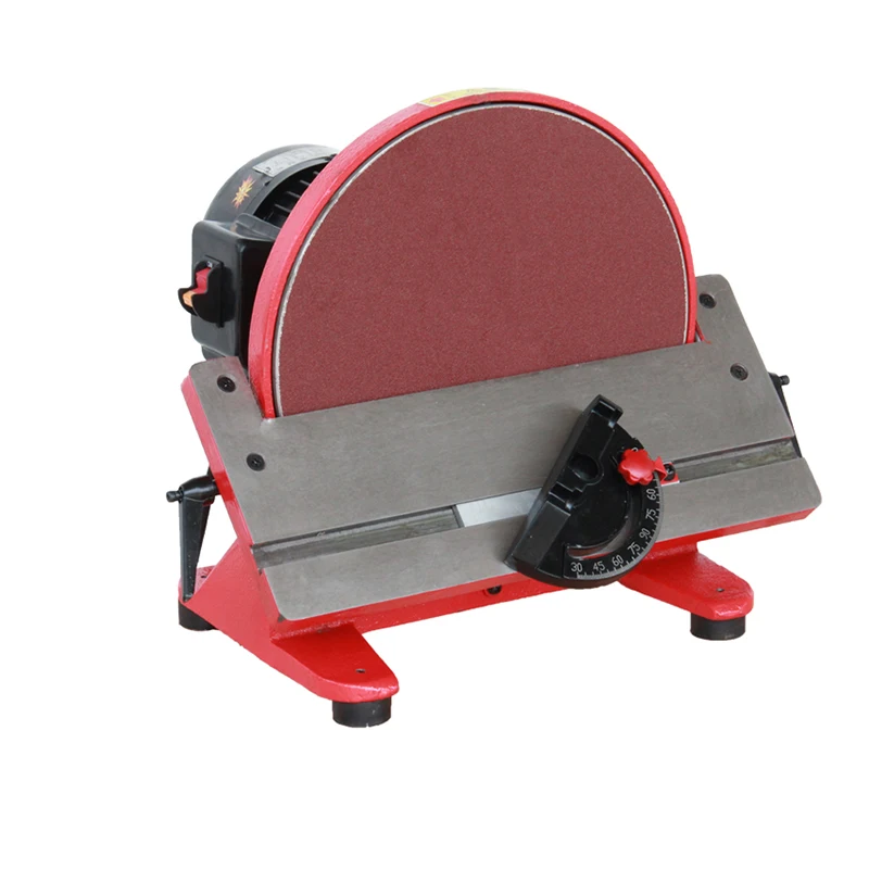 Multifunctional Desktop Belt Sander Portable Sd12 Household Grinder Adjustable Bevel Angle Suitable For Wood & Plastic Polishing