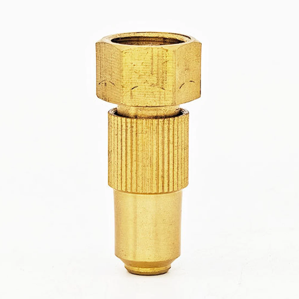 Agricultural Spray Nozzle High Pressure Spray Nozzle Adjustable Copper Pottery Sprayer Garden Watering Irrigation System
