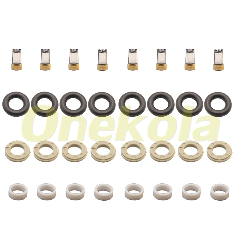 Fuel Injector Repair,4 Set Fuel Injectors Seals O Ring Kit 03C198149 Fuel Nozzle Seal Replacement For CC EOS - View #12