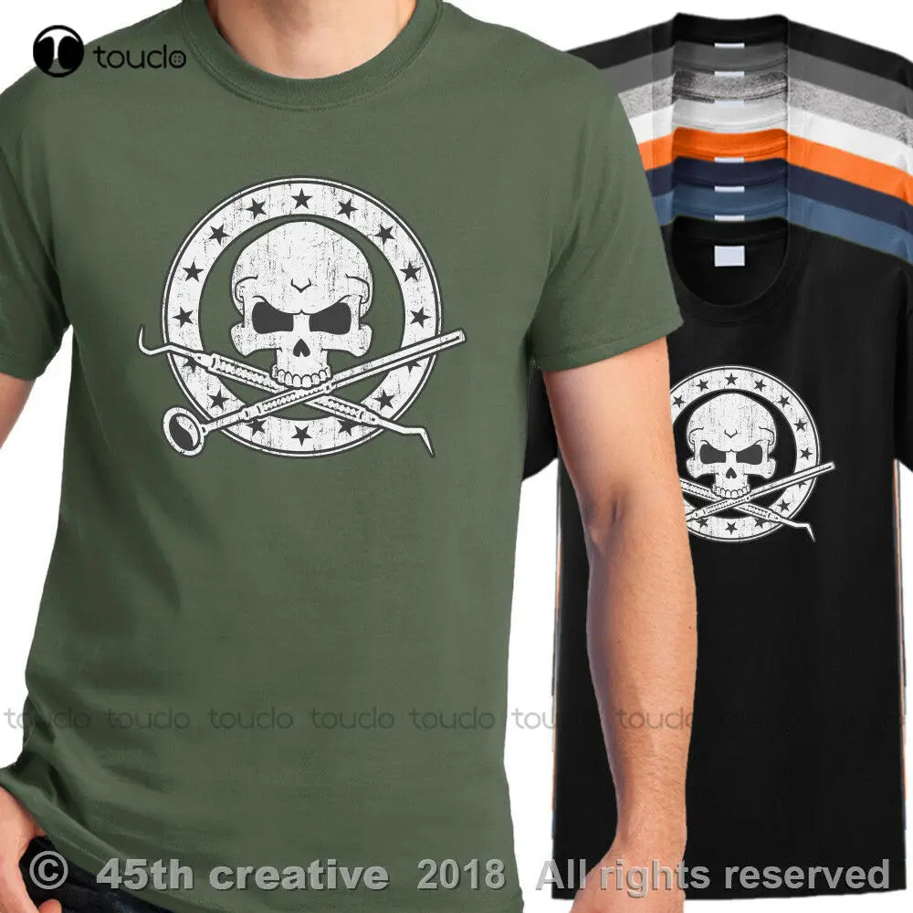 

Hygienist T Shirt Hygienists Skull Crossbones Shirt Dental Hygienist Skull Shirt Grandpa Shirt Fashion Tshirt Summer Streetwear