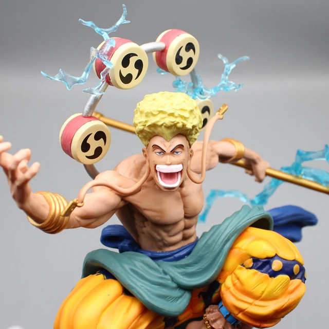 Anime One Piece Enel Funny Cute PVC Figure Statue 21cm NEW NO BOX