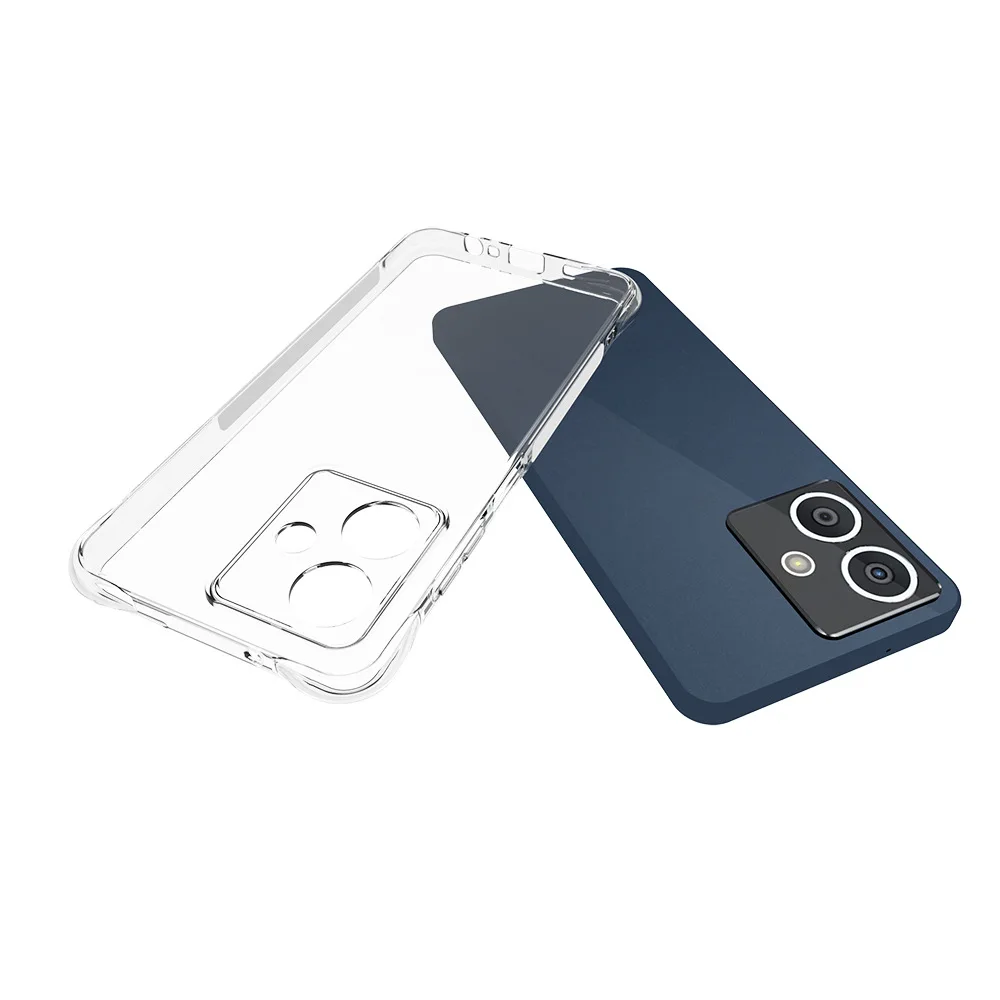 HMD Pulse Pro Plus Fusion Skyline Hülle, Luftkissen, stoßfest, Airbag, transparentes Silikon, TPU-Rückseite, weiche Hülle für HMD Pulse Plus – Detail 24