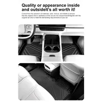 For 2023-2025 NETA X RHD foot pad Trunk Mats car mats Waterproof Wear resistant Non-slip TPE mats，Internal Car Accessories 5