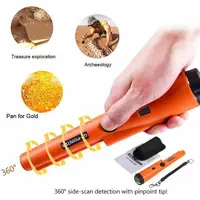 High-quality portable metal detector waterproof probe rod depth detection gold coin metal belt rope-dropping prevention