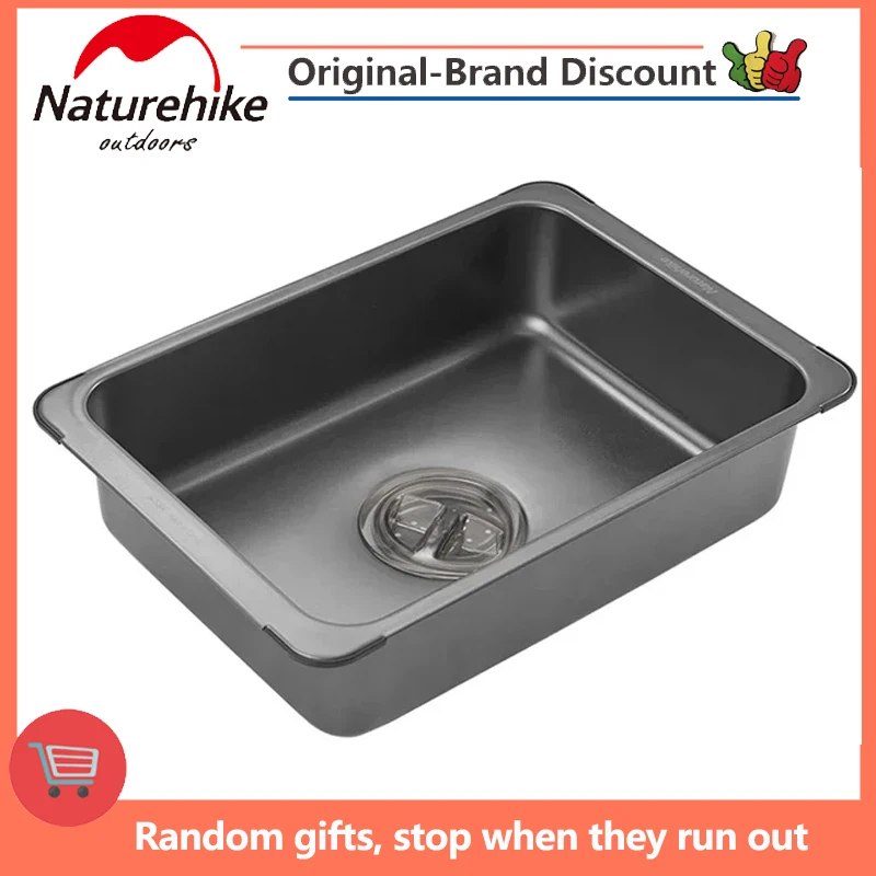 Naturehike IGT Stainless Steel Basin Portable Outdoor Camping Picnic