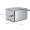 70KG Electric BBQ Grill Rotating Motor Pig Lamb Goat Chicken BBQ Grill Outdoors Roaster Barbecue Motor 110V 15W 6