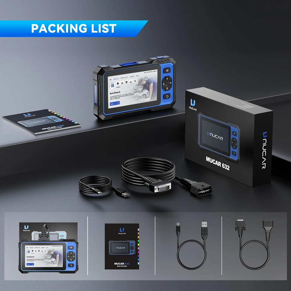 Outil De Diagnostic Automobile, Système ABS SRS TCM Moteur, Mise à Jour Gratuite à Vie, MUCAR CDE900 PRO - Auto