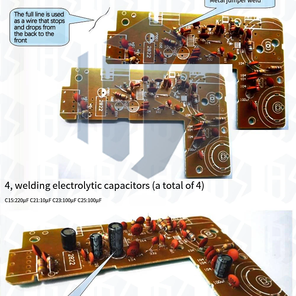 EGBO 1set AM / FM Stereo AM Radio Kit / DIY CF210SP Elektronik-Bausatz für Arduino – Detail 20