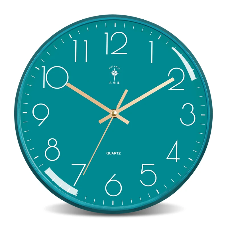 Large LED Wall Clock Silent Digital Clocks Mechanism Wall Watches Color:I;Sheet Size:14 inch