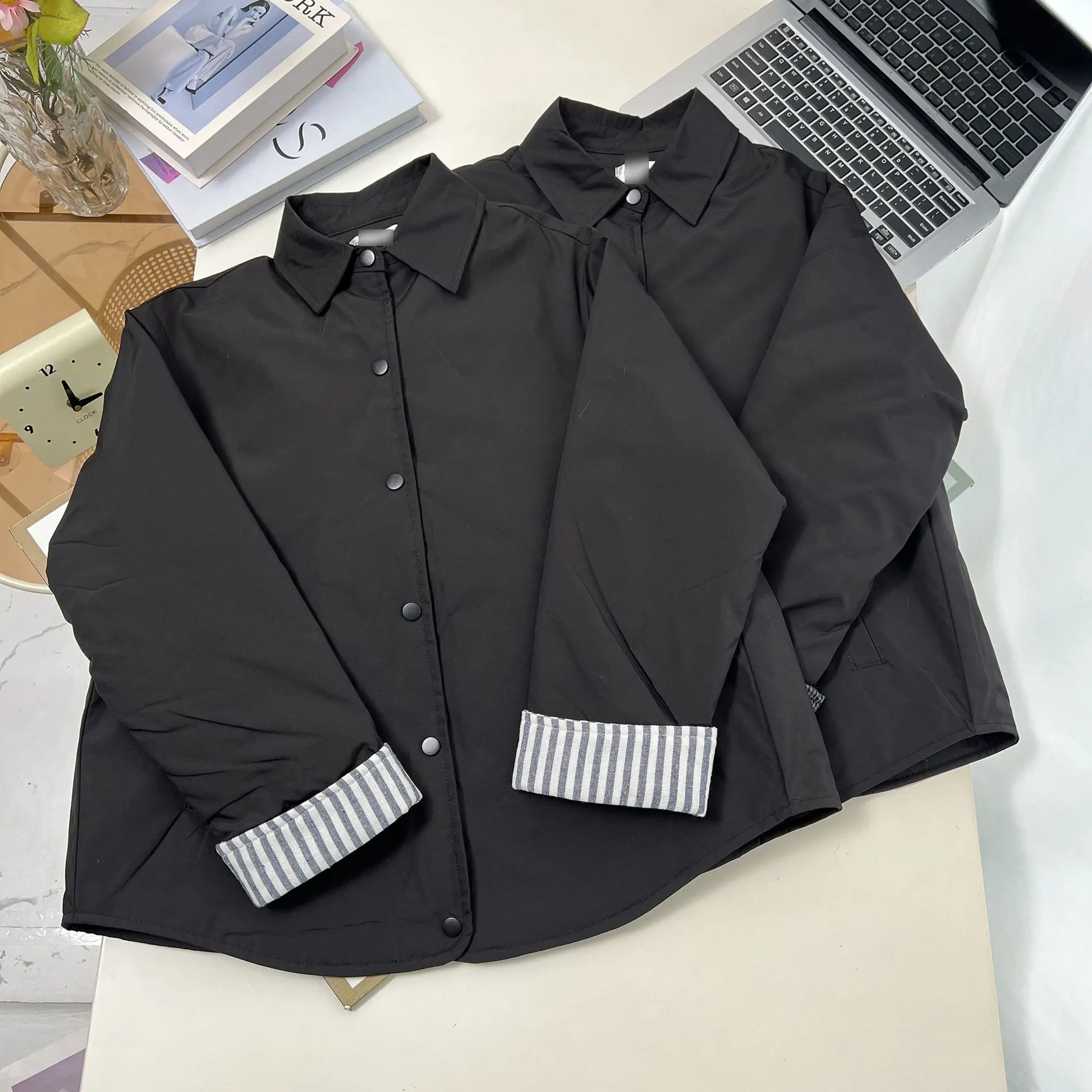 XXXXL Fashion Plus Size Women's Parkas New Winter Style Simple And Elegant Shirt Collar Padded Jacket Versatile And Warm Coats