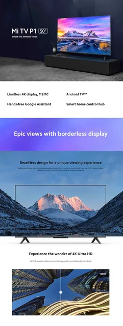 Xiaomi Smart TV P1 55_Xiaomi Store