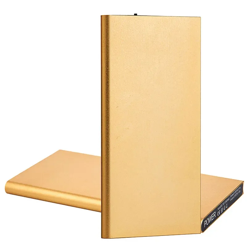 20000mAh Portable Power Bank Ultra Thin Double USB Fast Charger Flashlight Powerbank For iPhone 14 13 12 11 X Pro Xiaomi Power 5