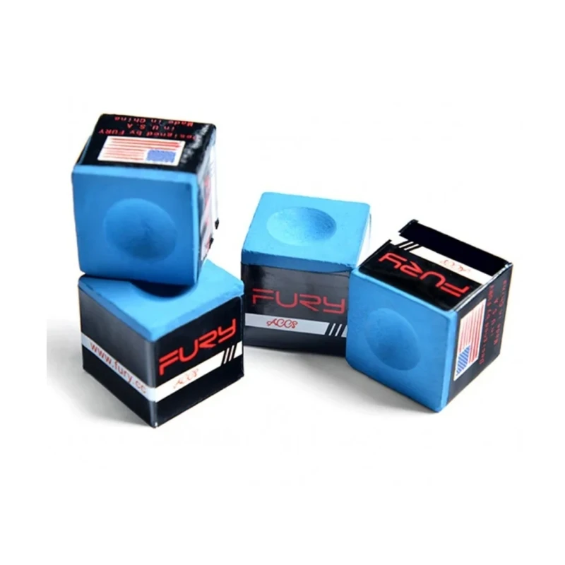 Fury Cue Billiards Oil Chalk/1 pc /Pack Blue chalks Billiard