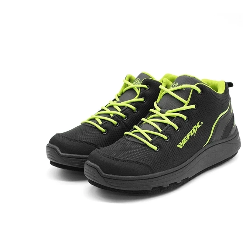 Fly Fishing Shoes Lightweight Fish Waders Boots Wear-resistant Felt-soled Steel Nails Outdoor Reef Non-slip Summer Winter Autumn