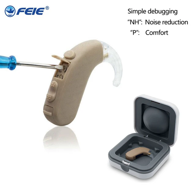 FEIE-audífonos digitales para sordera para ancianos, audífonos inalámbricos  de alta potencia, BTE, venta al por