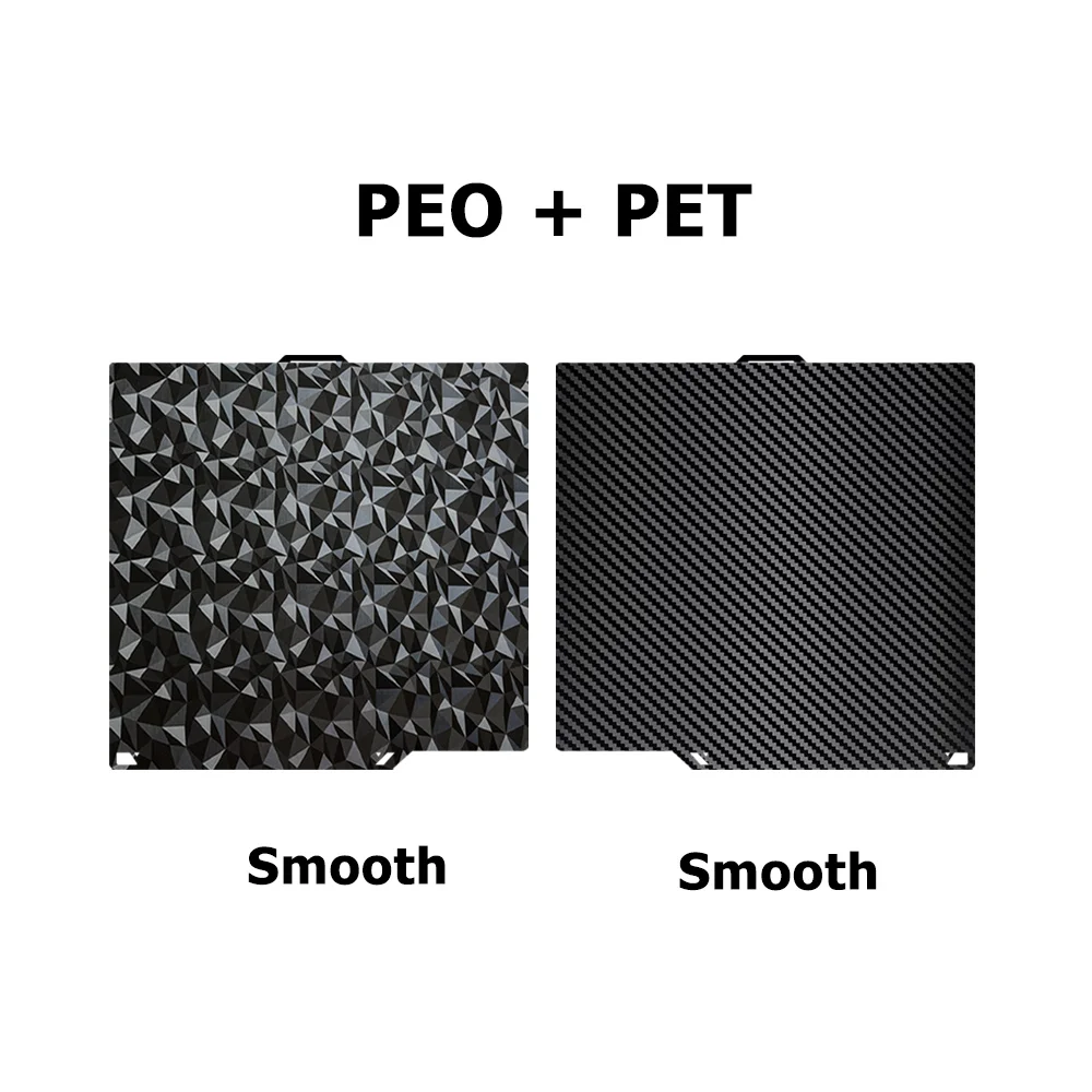 Enhanced Double-Sided PEI Build Plate - Smooth & Textured Flexible Heated Surface