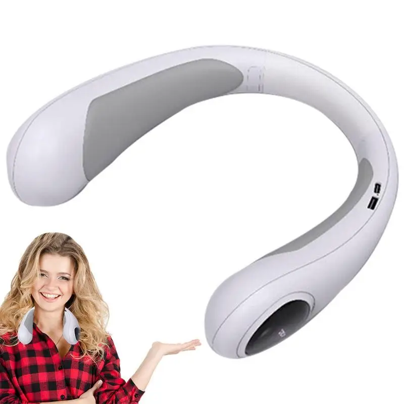 

USB Neck Warmer Winter Rechargeable Hand Warmer 4000mAh Electric Portable Neck Hand Warmer With 4 Heat Levels Hands-Free