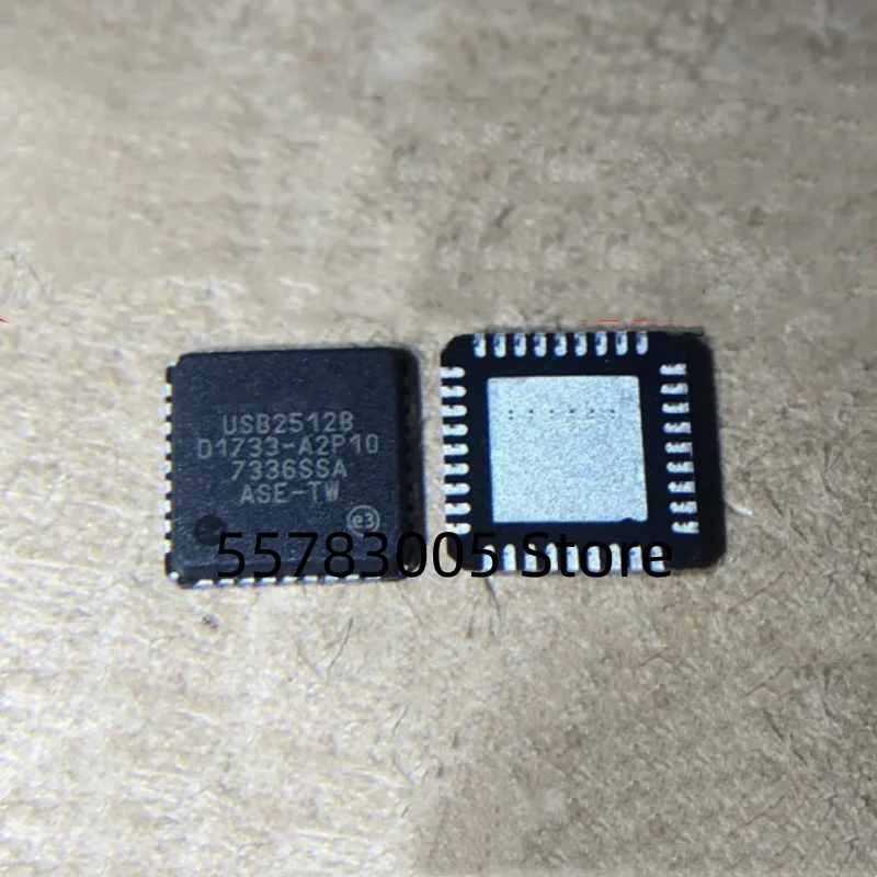 

10PCS New USB2512B-AEZG Silk screen USB2512B QFN36 Ethernet controller chip IC