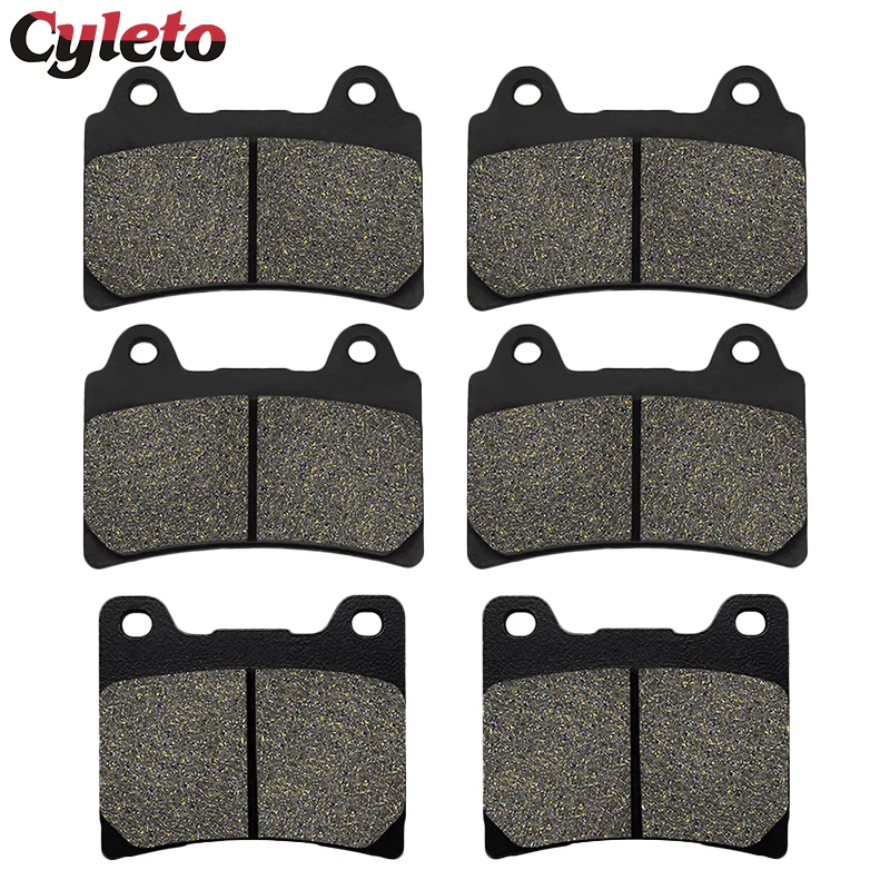 

Motorcycle Front or Rear Brake Pads for Yamaha FZR750 87-88 FZR1000 Genesis 87-89 TDM850 TDM 850 92-93 FJ1200 FJ 1200 1989-1992