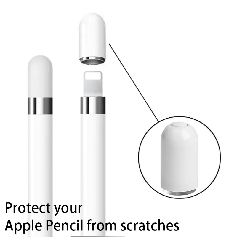 Stylus pen touch pen 1-5PCS Magnetic Pencil Caps for Apple Pencil 1 Stylus Protector Cover Replacement Magnet Tablet Pen Cap for Apple Pen Cap