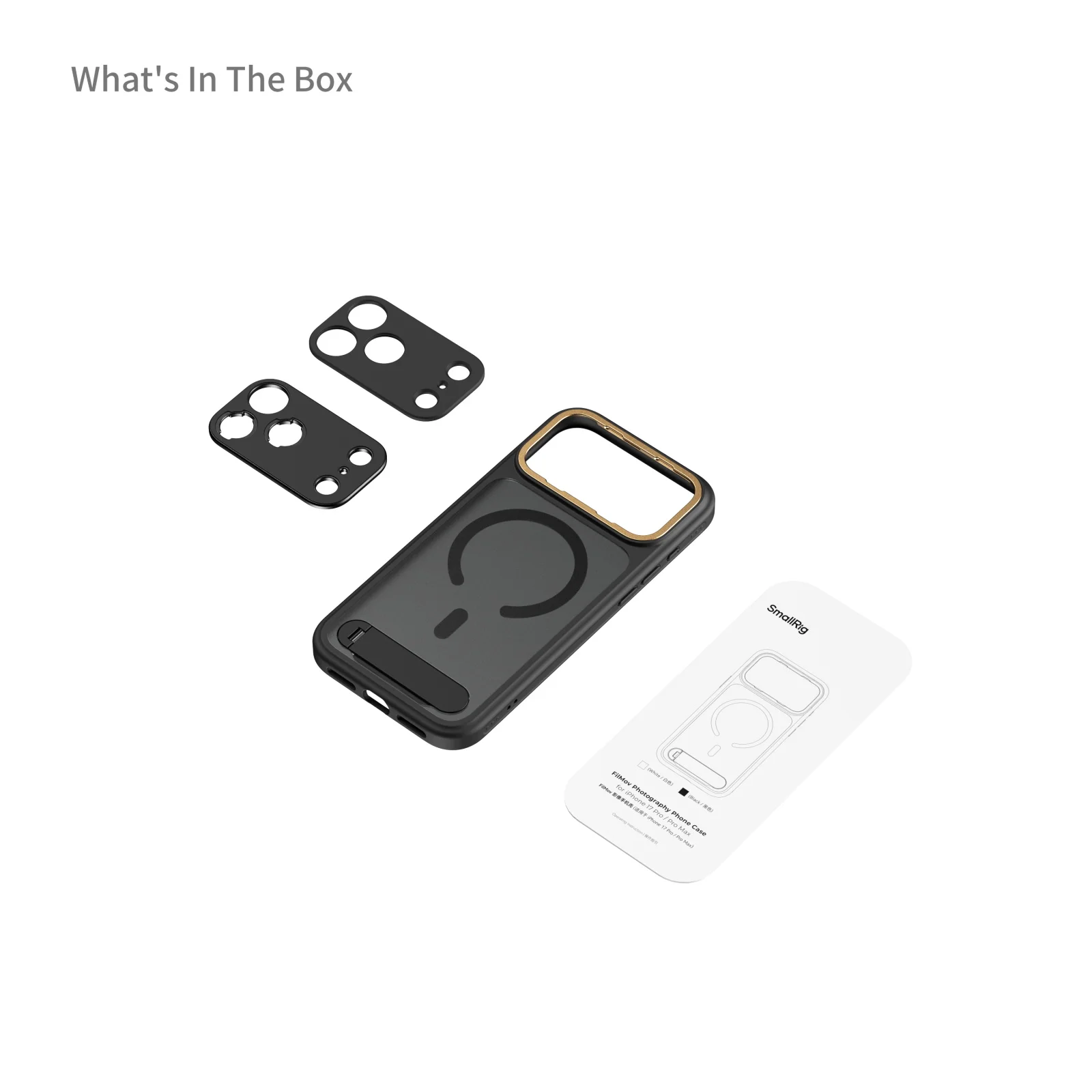SmallRig 17 Pro / Pro Max FilMov Leichte Fotografie-Handyhülle für iPhone 17 Pro/ Pro Max MagSafe-Anzug 67 mm Magnetfilter – Detail 7