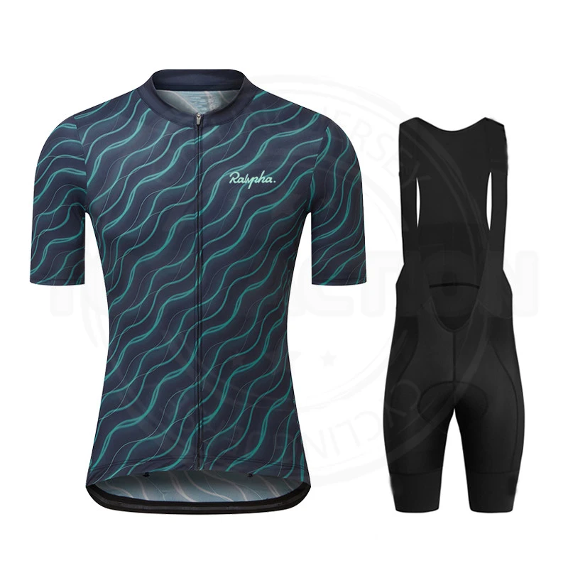 2022 New Mens Cycling Jersey Team Bike Shirts Raphaful Summer Short