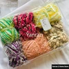 200g/Bag Soft Mohair Yarn Wool Multi-strand Mixed White Cotton Yarn for DIY Crochet Apricot Hook Needle Knitting Velvet Yarn 3