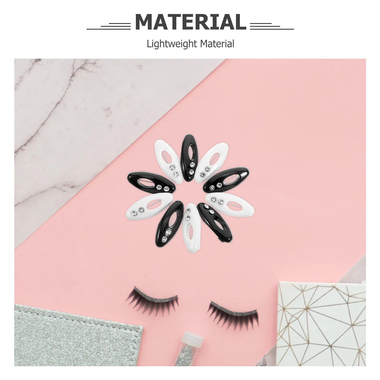 12Pcs 스카프 홀더 핀 라인스톤 안전 브로치 헤드스카프용 플라스틱 클립 스웨터 숄 다용도 일상 사용