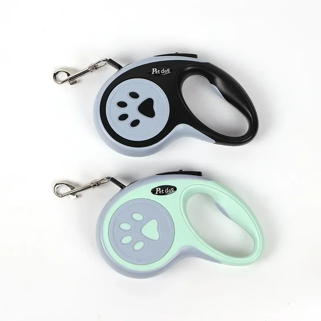 3/5M Nylon Dog Leash Automatic Retractable Durable Cat Lead Extending Puppy Walking Running Traction Roulette For Small Dogs 5