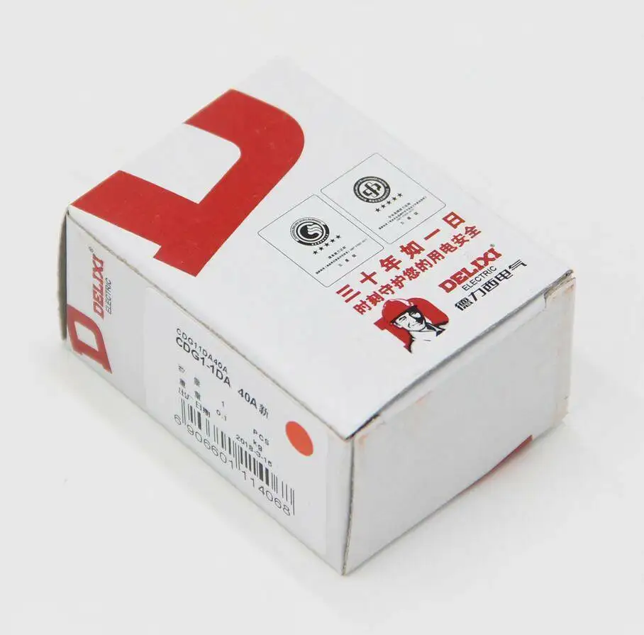 

DELIXI CDG1-1DA/40A SSR 40A480VAC твердотельное реле вход 3 В ~ 32 В постоянного тока
