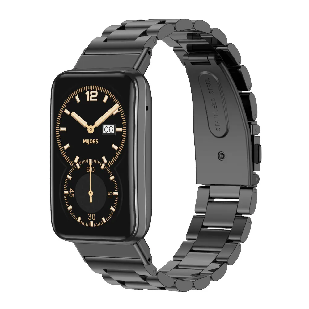 Elegant Metal Smart Bracelet Strap