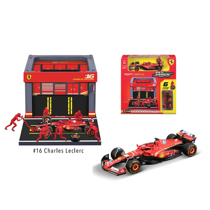 New In Stock Bburago F1 1:43 Pit Pass Alloy Miniature