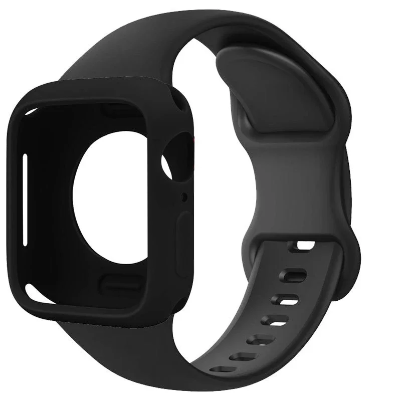 Premium Silicone Band with Soft Case and Bumper Protector