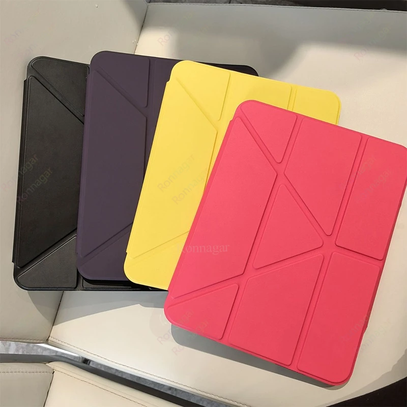 Slim  Y-Folding Case with Clear Acrylic Back and S Pen Holder