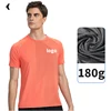 Mens Short Sleeve Sport t Shirt Quick Dry Running t-Shirt Breathable Outdoor Fitness Shirt Top Gym Football Man Clothes R428 1