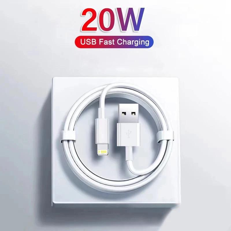 Fast Charging iPhone Usb Cable 14 13 12 11 Pro Max Mini XR XS X SE 8 7 6 Plus 6s 5 5s iPad Charger Cord Accessories iphone usb cable