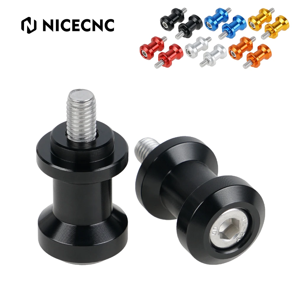 6mm Swingarm Spools Slider Stand Screws for Yamaha Ducati 899 Panigale