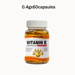 Deep Moisturizing Vitamin E Essence Capsules with Plant Squalane and Vitamin C for Hydrated, Smooth, and Radiant Skin
