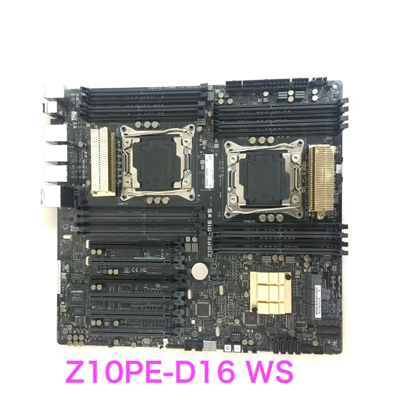 Adatto Per Scheda Madre Della Workstation Asus Z10Pe-D16 Ws Ddr4 X99 Lga 2011-V3 Scheda Madre Testata Al 100% Ok Completamente Funzionante