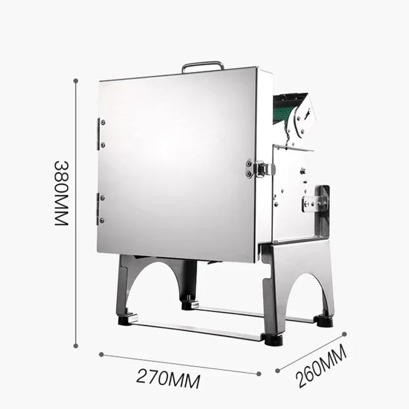 220V/110V Electric Vegetable Cutter Commercial Automatic Scallion Chopper Dicing Machine Multi-function Carrot Vegetable Slicer 6