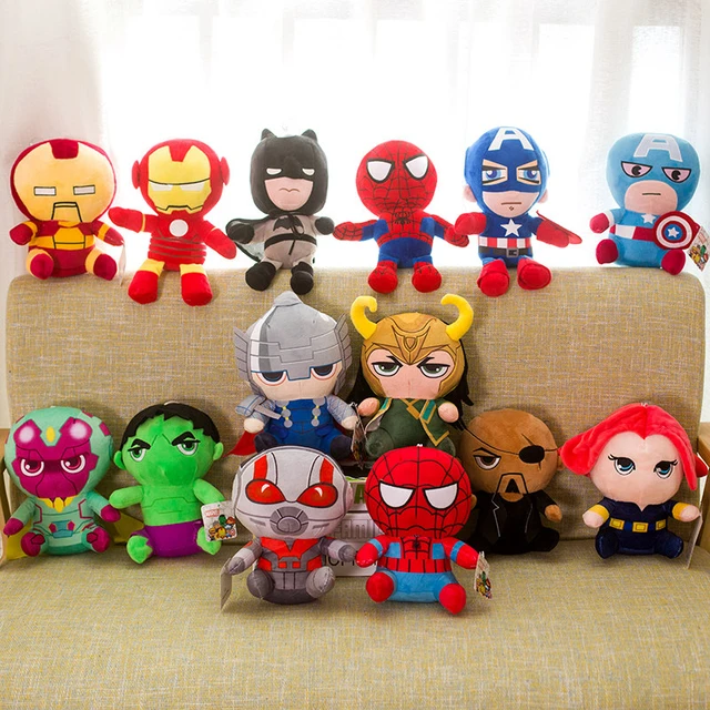 New Avengers Heroes Peluche Doll Film Venom Jouets en peluche pour enfants  Adulte 28cm Cadeau du Nouvel An