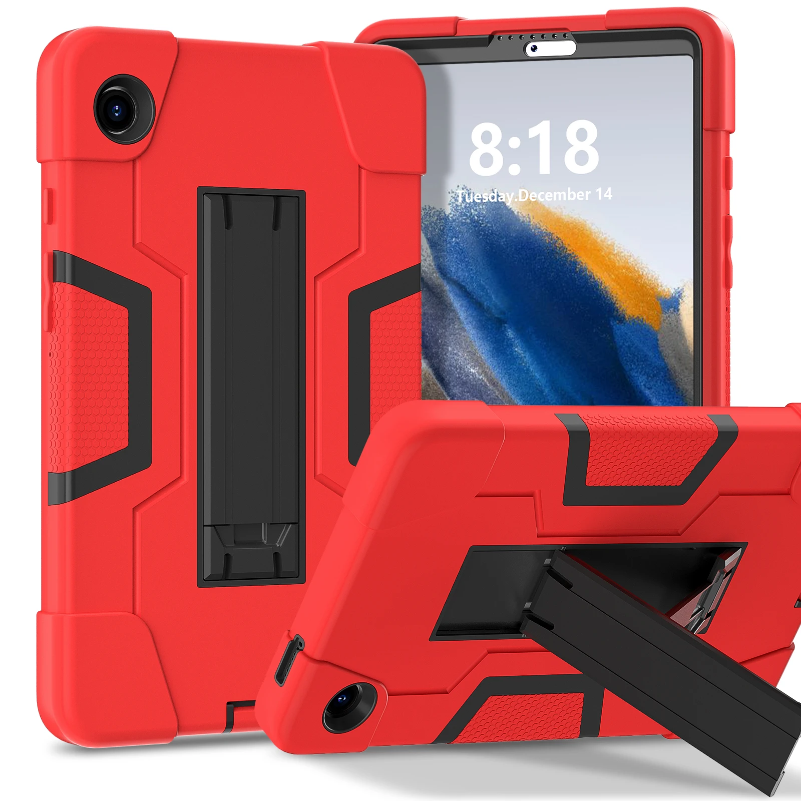 360-Degree Rotating Kids Tablet Case with Shoulder Strap