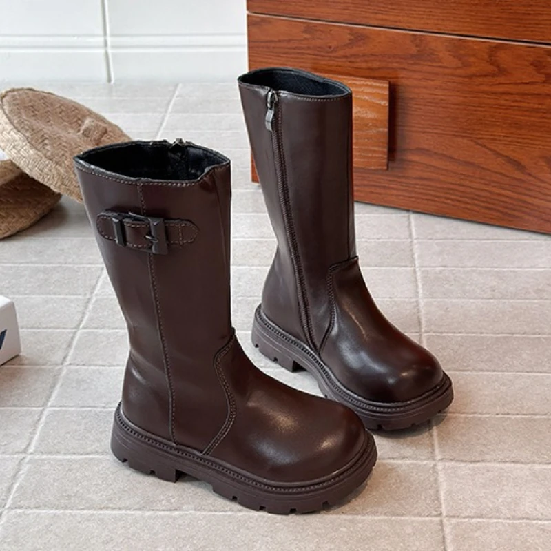 Girls Winter Boots Soft Anti Slip Korean Style