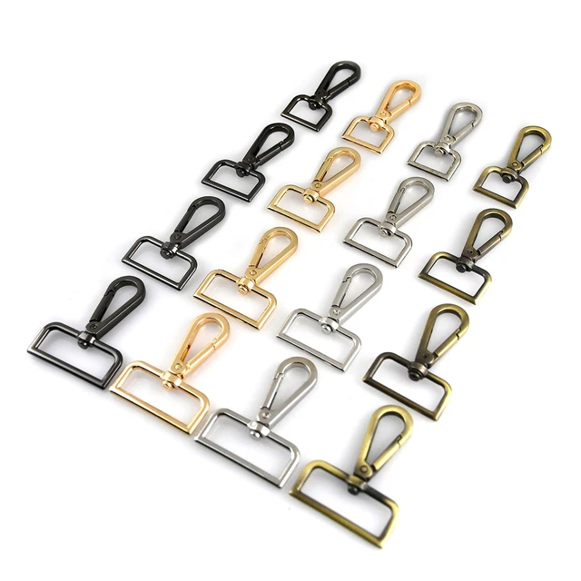 Stainless Steel Snap Hook Swivel Eye Lobster Bolt Trigger Clasp Clip for  Leathercraft Bag Strap Belt Webbing Dog Leash Keychain - AliExpress