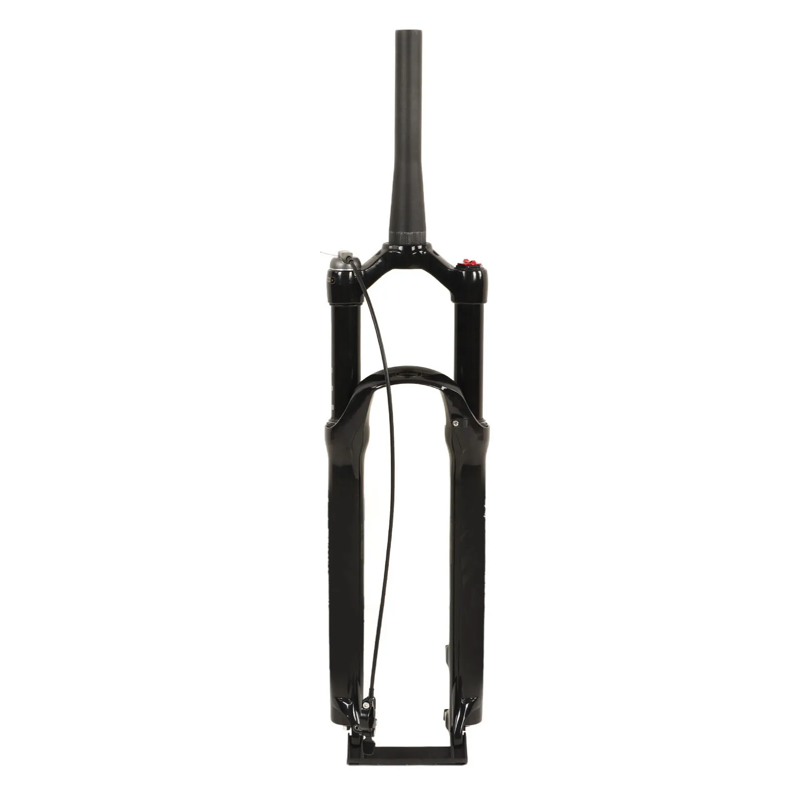 MountainBikeAirSuspensionFrontForkBlackTaperedTube29Inch