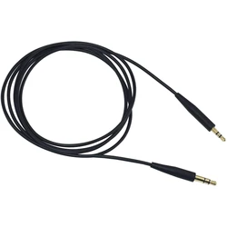 High-Quality 5.5ft Audio Cable with 2.5mm to 3.5mm Adapter (Black)